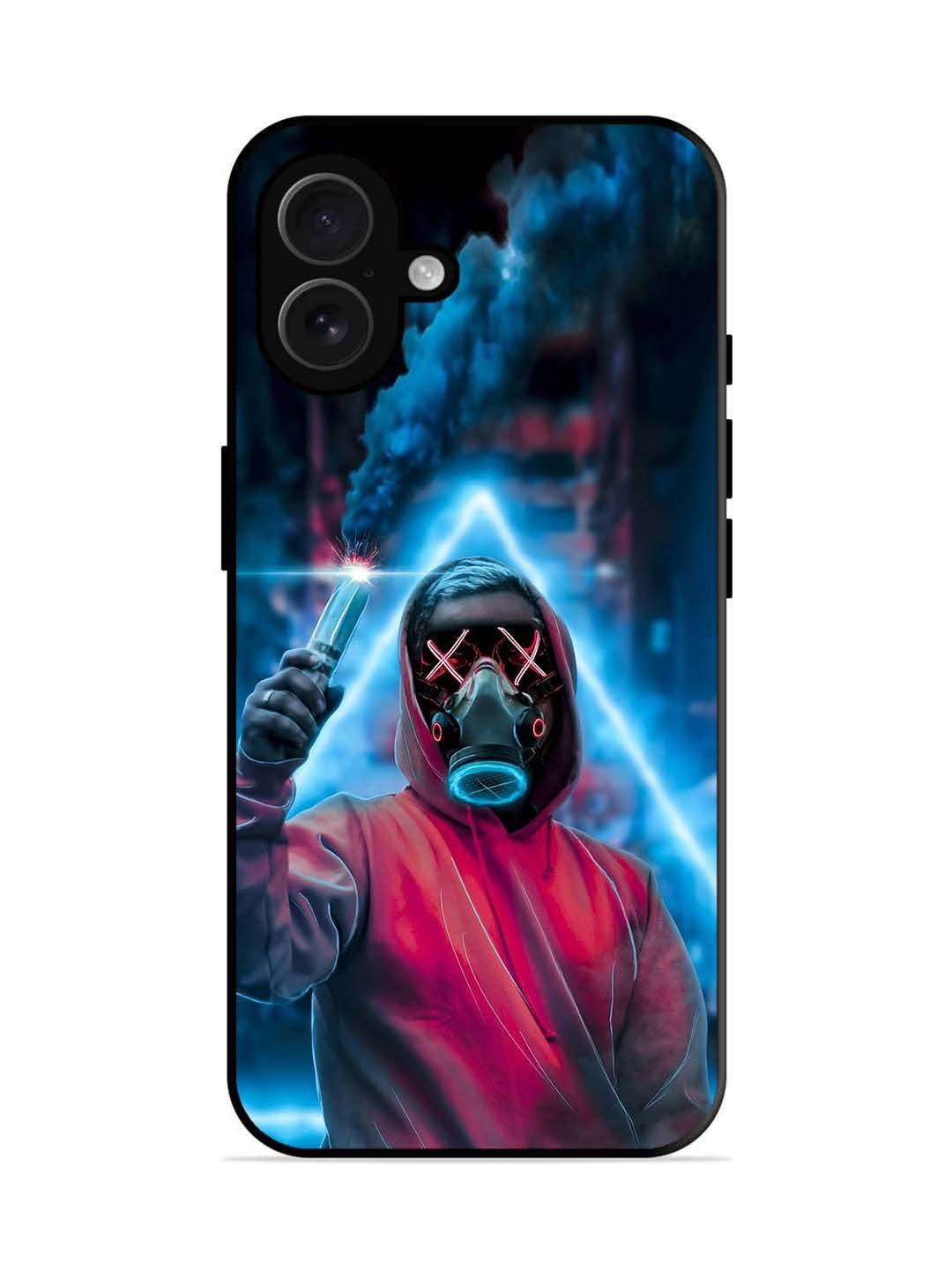 iPhone XR Fluid wave pattern Vivid Red