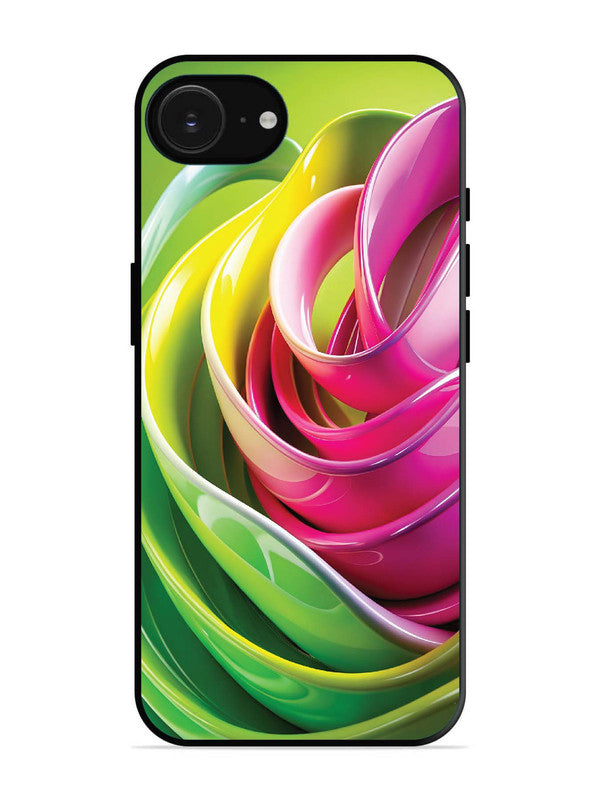 iPhone 14 Pro Fluid wave pattern Red