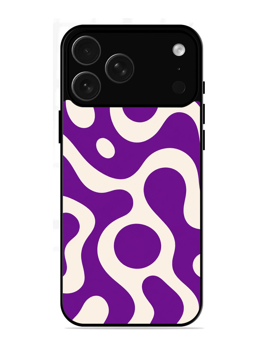 iPhone 17 Pro Fluid wave pattern Purple