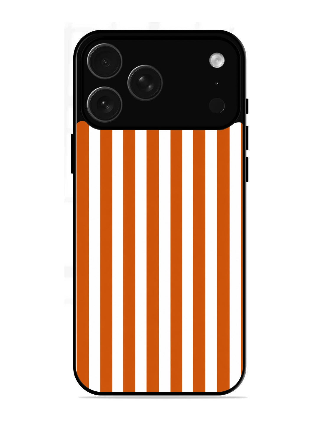 iPhone 17 Pro Vertical Stripes Burnt Orange