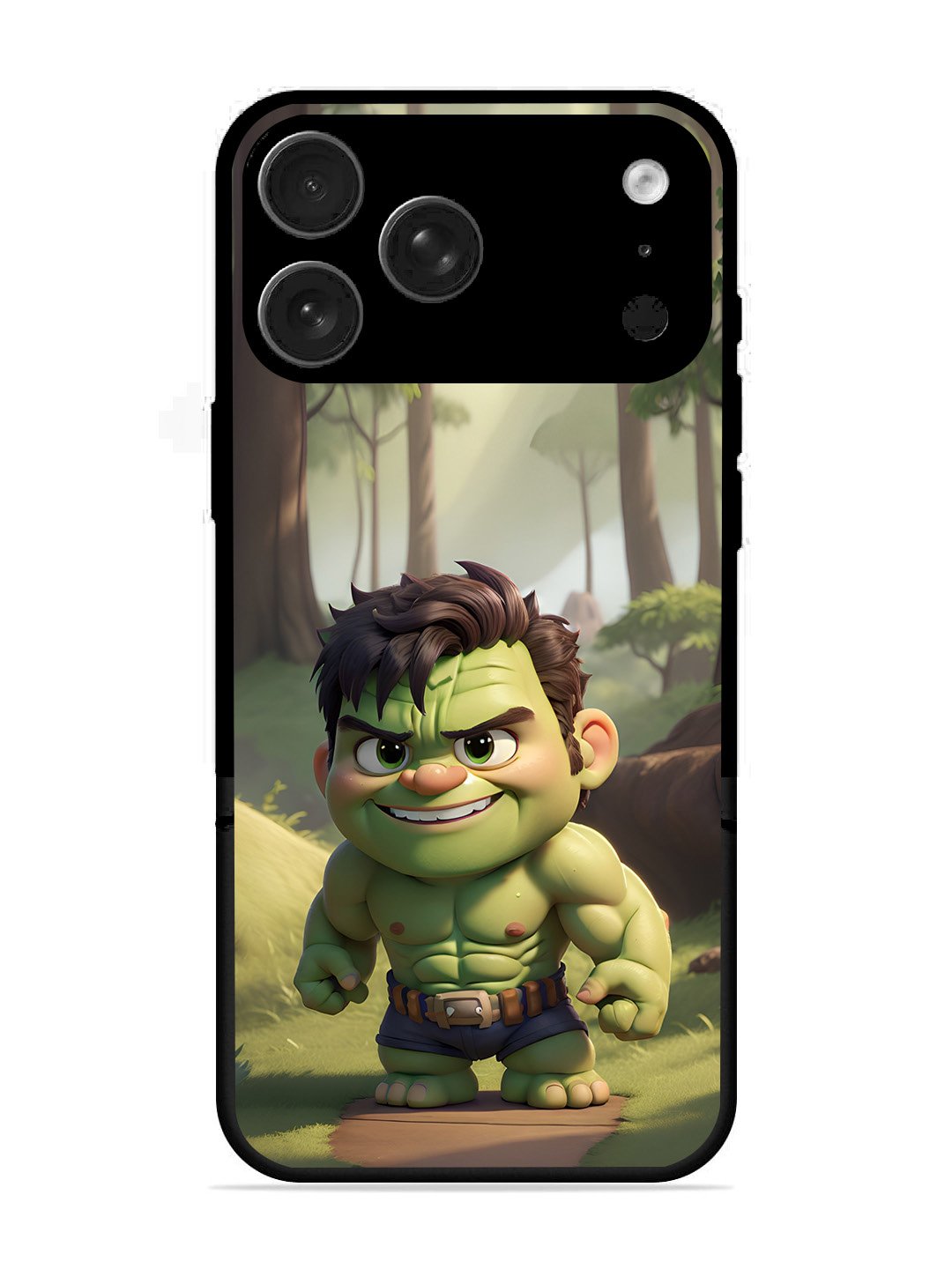 iPhone 17 Pro Max cute baby hulk