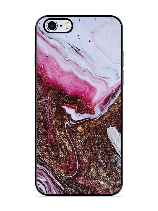 iPhone 6 Elegant Rose & Gold Marble