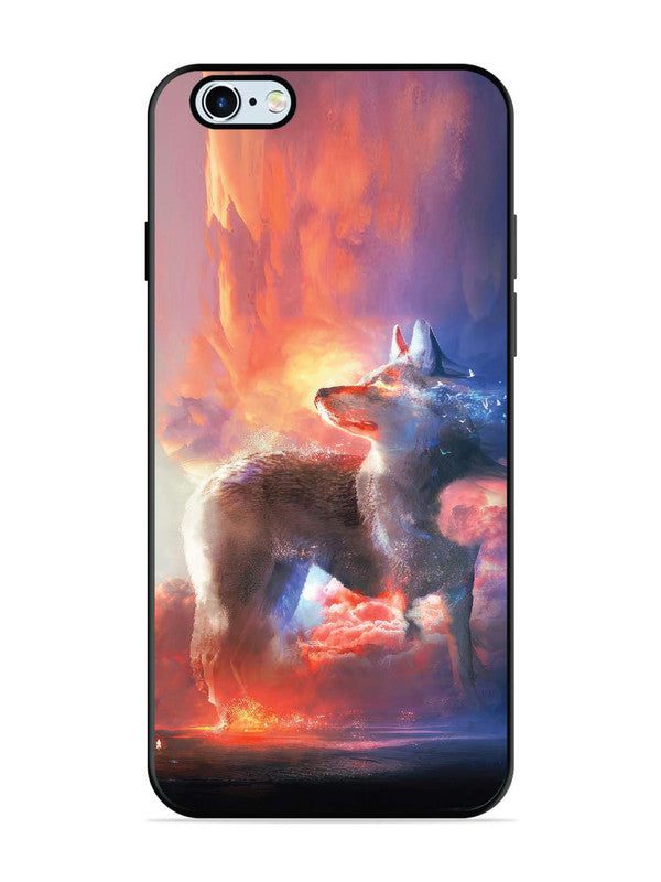 Oppo A3x Fluid wave pattern Orange