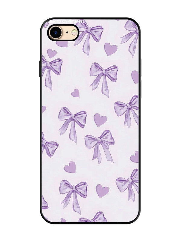 iPhone 7 Bow Tie, Purple Hair Band
