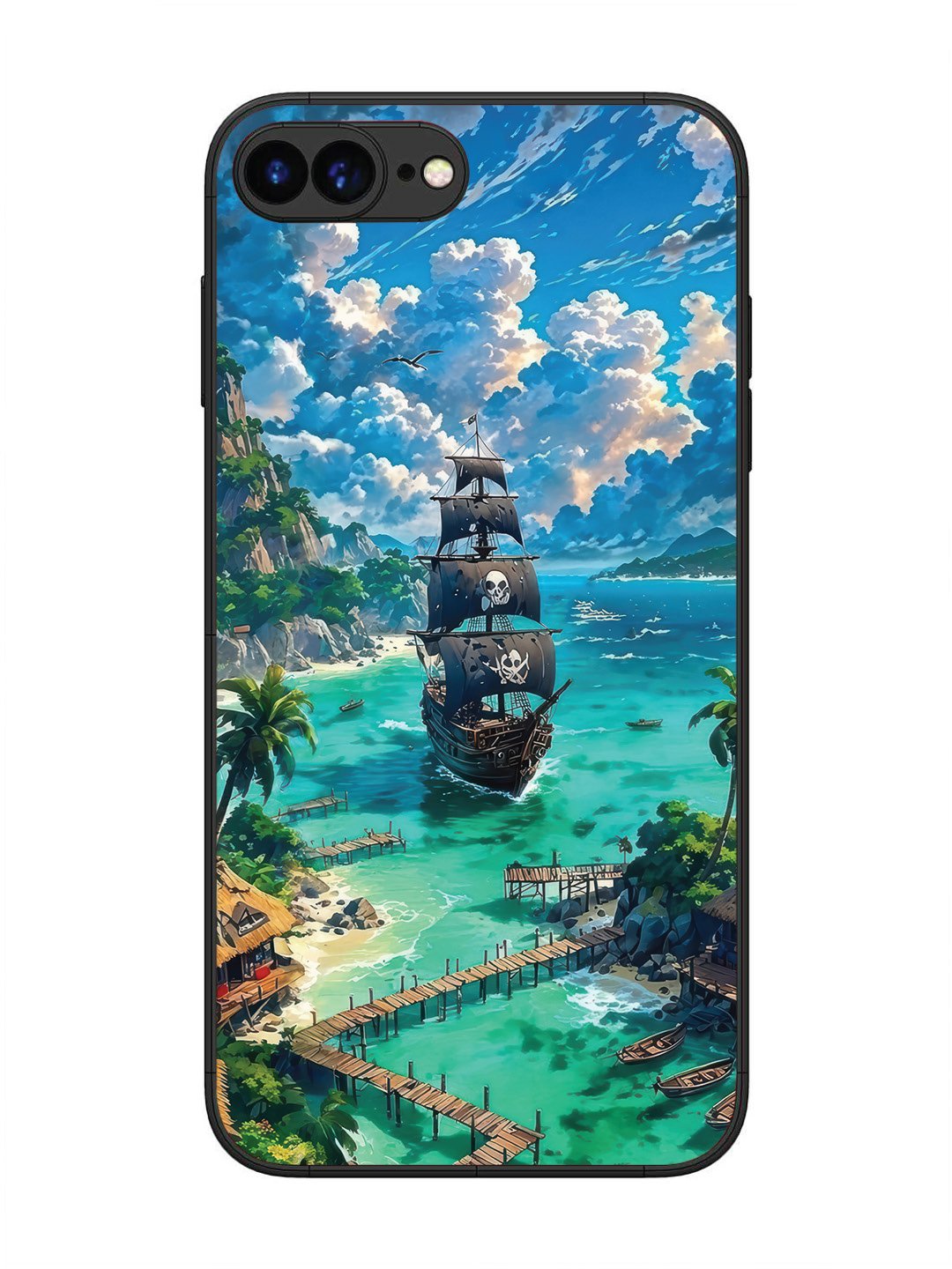 iPhone 7 Plus Pirate Ship Island
