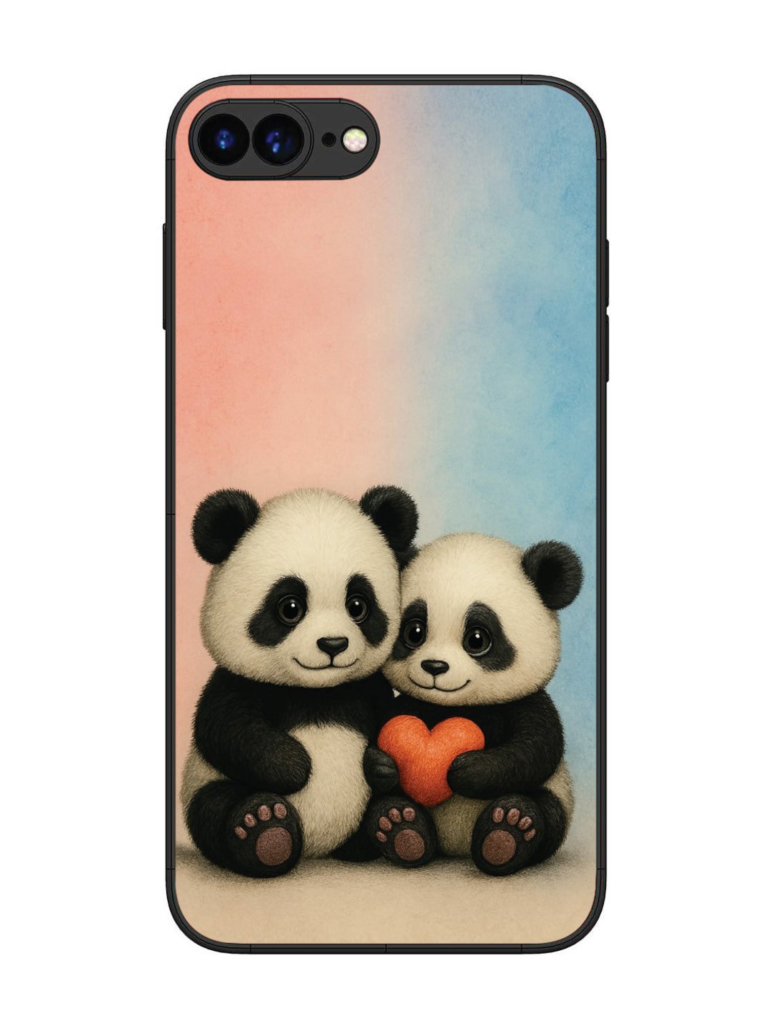 iPhone 8 Plus Cute Baby Pandas