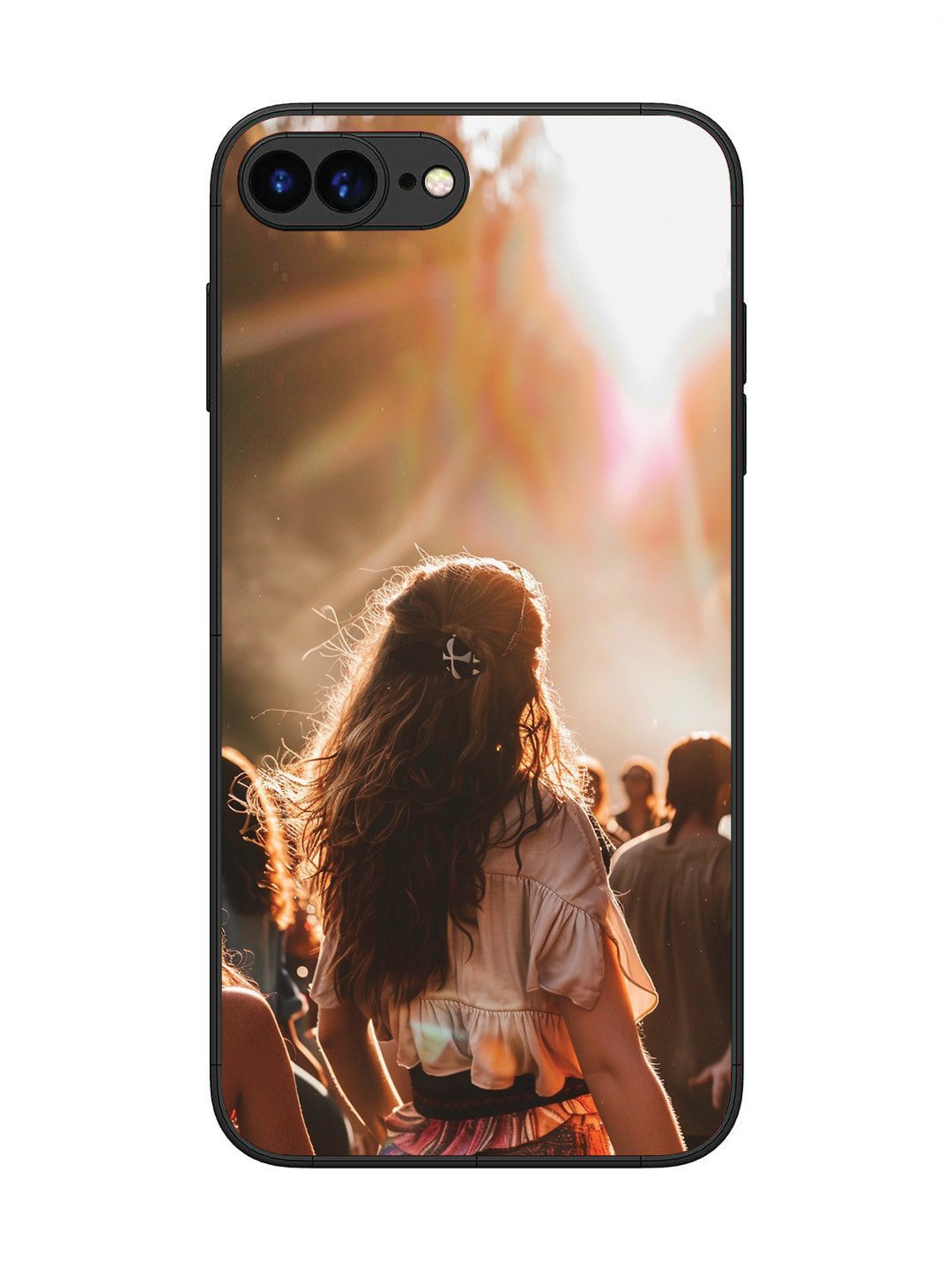 Oppo RENO 13 5G Vertical Stripes Vivid Orange