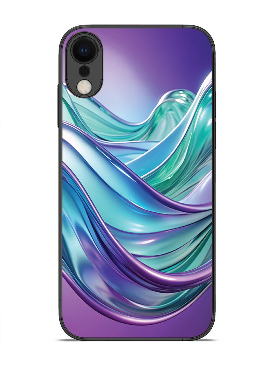 iPhone X Mystic Purple Wave