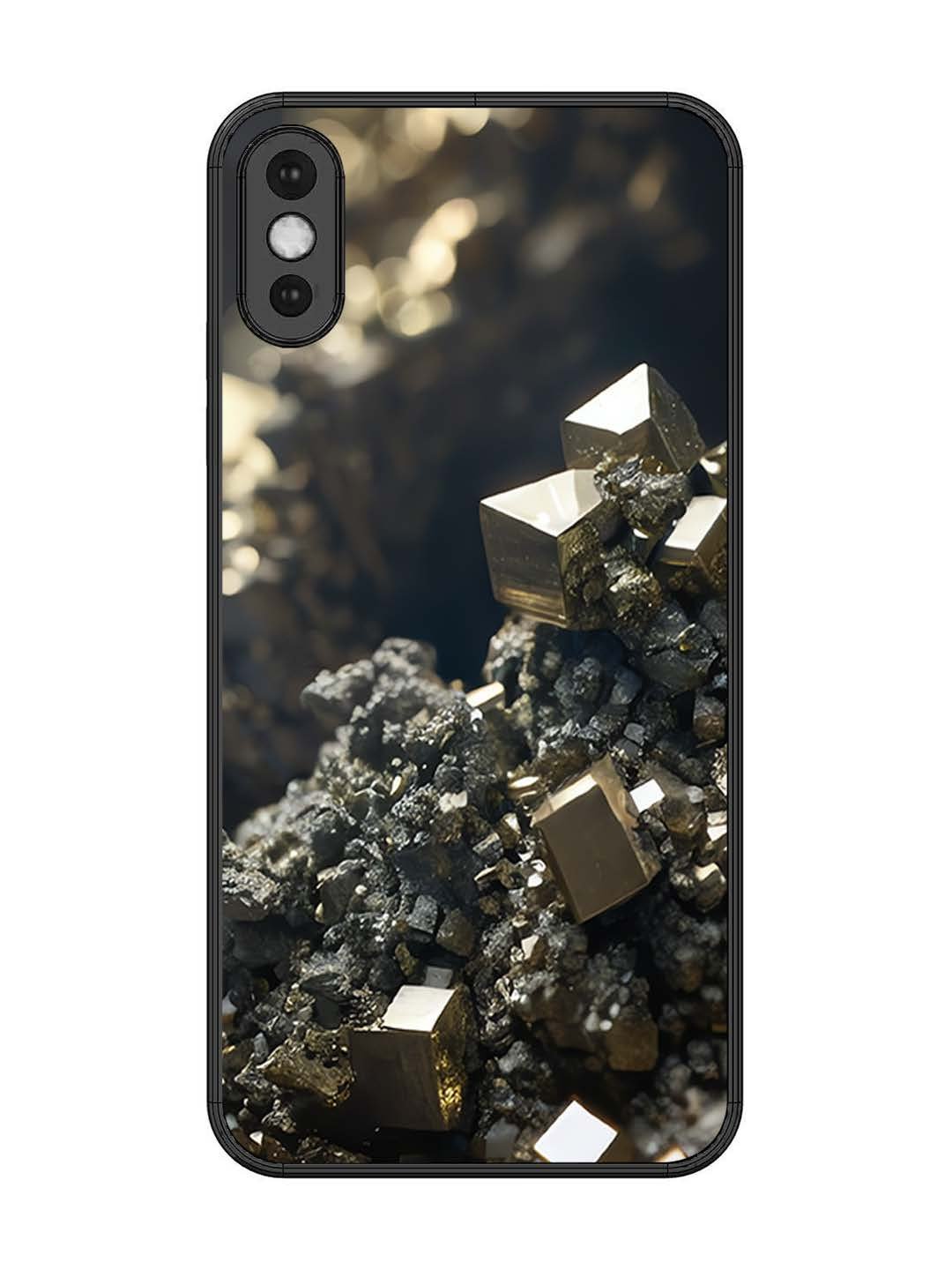 iPhone XS Max Gold Crystals