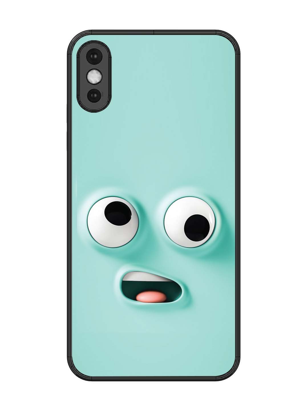 iPhone XS Max Confused Smiley