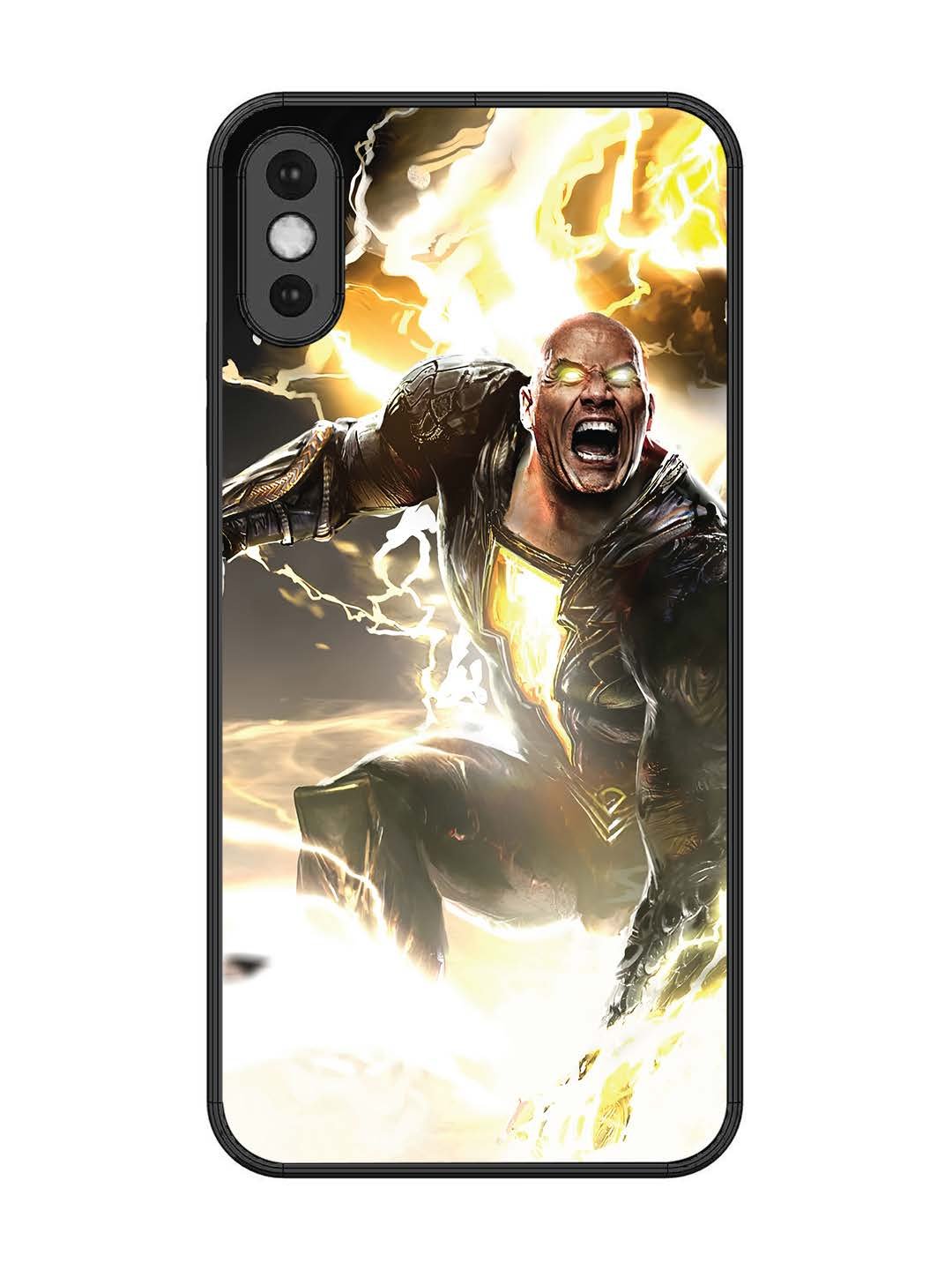 iPhone XS Max black-adam-lightning