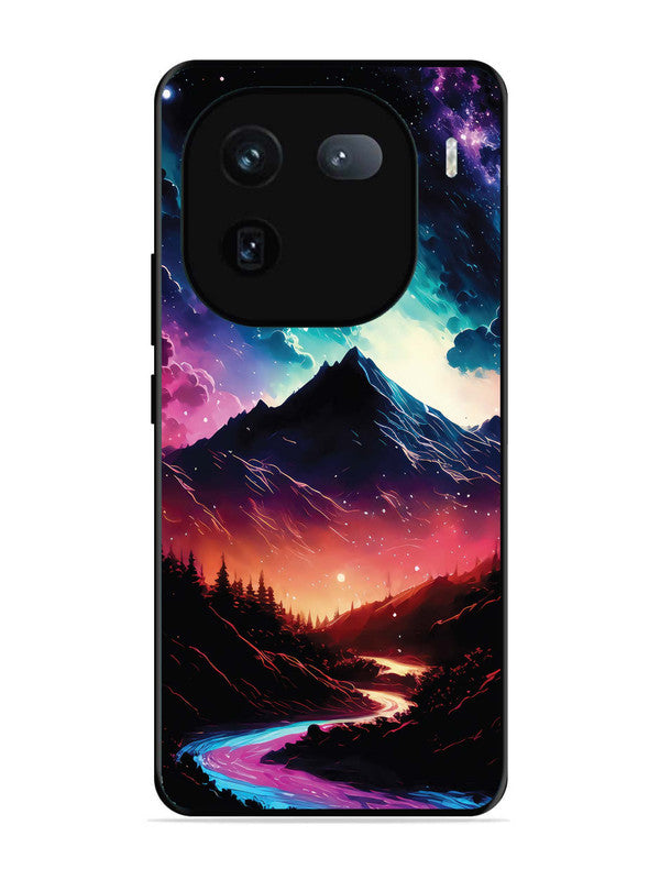 iQoo 12 5G mountain-valley-Colorful-cloud-at-night