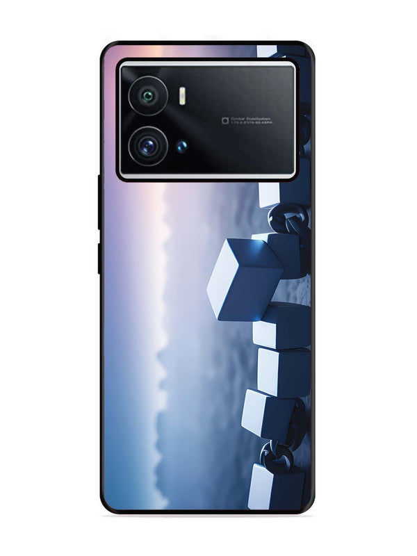 iQoo 9 Pro Minimalist Blockchain Cube Chain