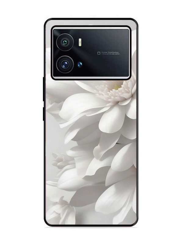 iQoo 9 Pro Soft Focus Purity white Flower