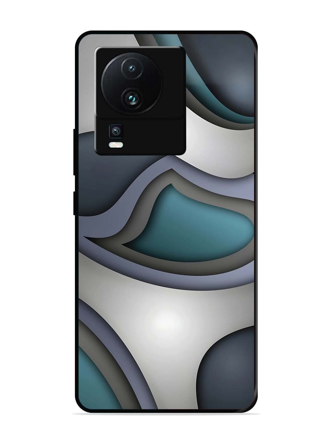 iQoo Neo 7 5G Slate Blue Gradient Wave