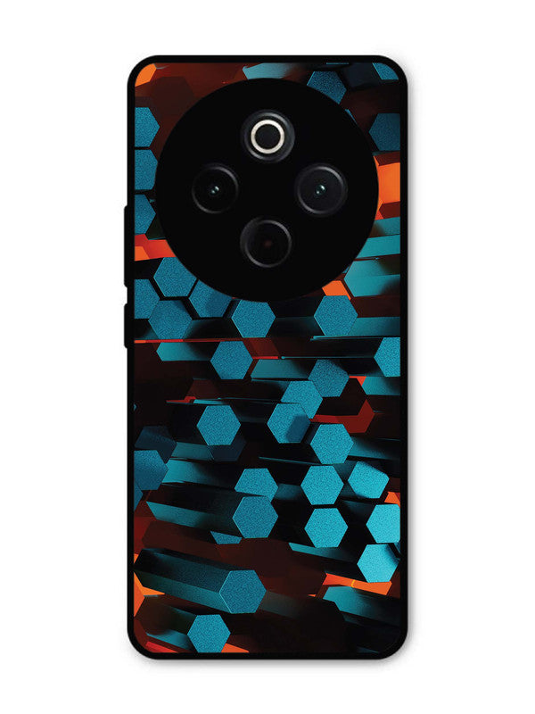 iQoo Z10 5G Hexagon 3D Abstract