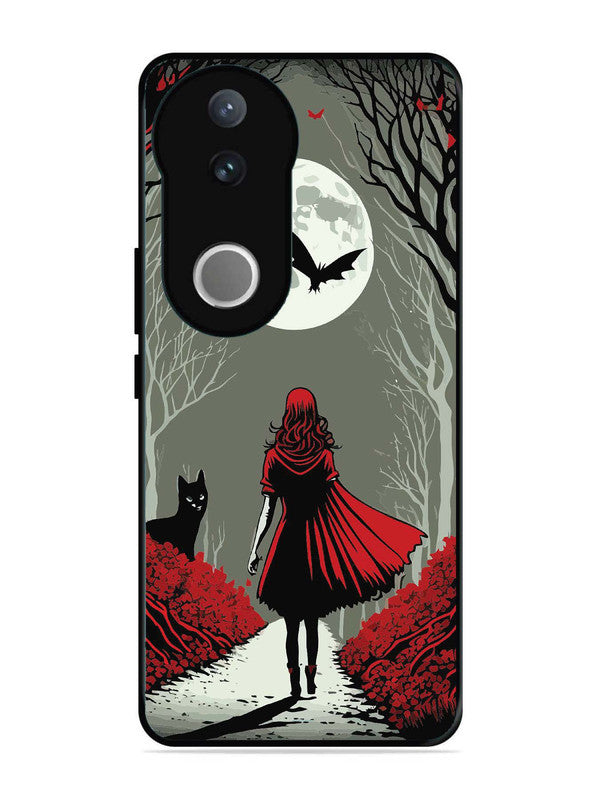iQoo Z10R 5G Scarlet Girl in Red Forest