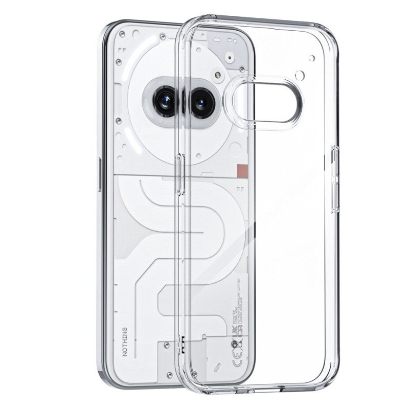 Nothing Phone 2A Transparent Case Flexible, Transparent