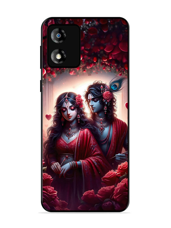 Motorola Moto E13 Couples in Red theme like Radha Krishna