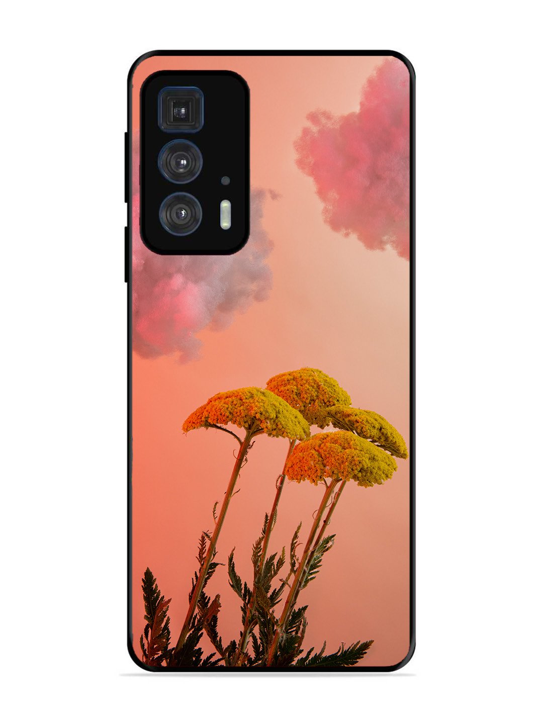 Motorola Edge 20 Pro Floral Sunset Blossom Sky