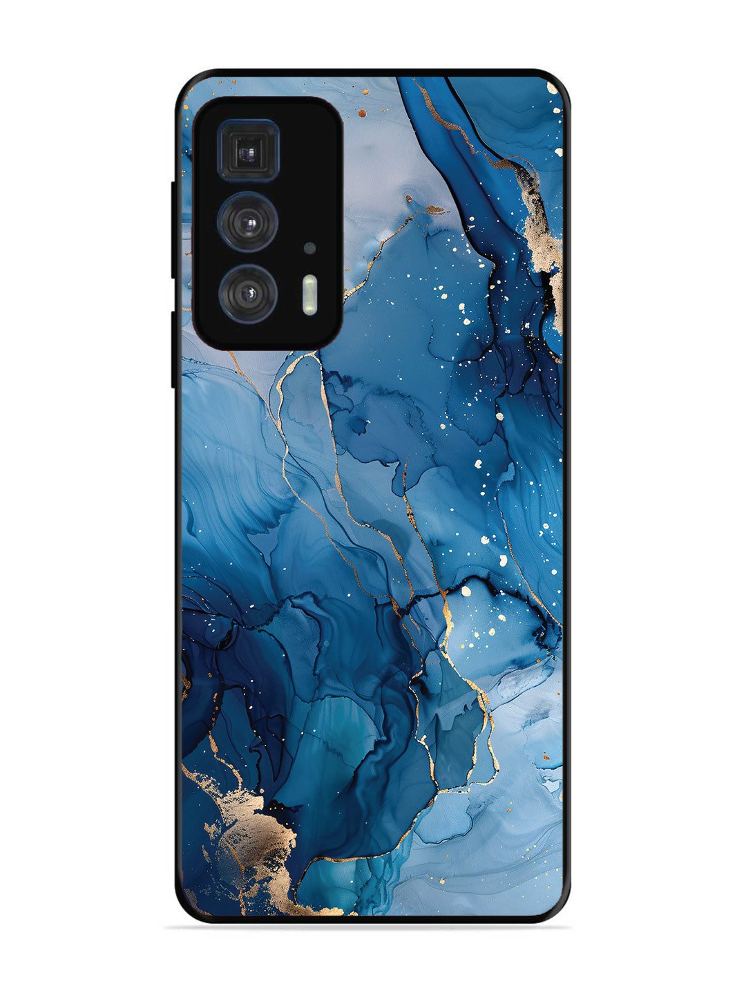 Motorola Edge 20 Pro Oceanic Pattern with Golden Sprinkles
