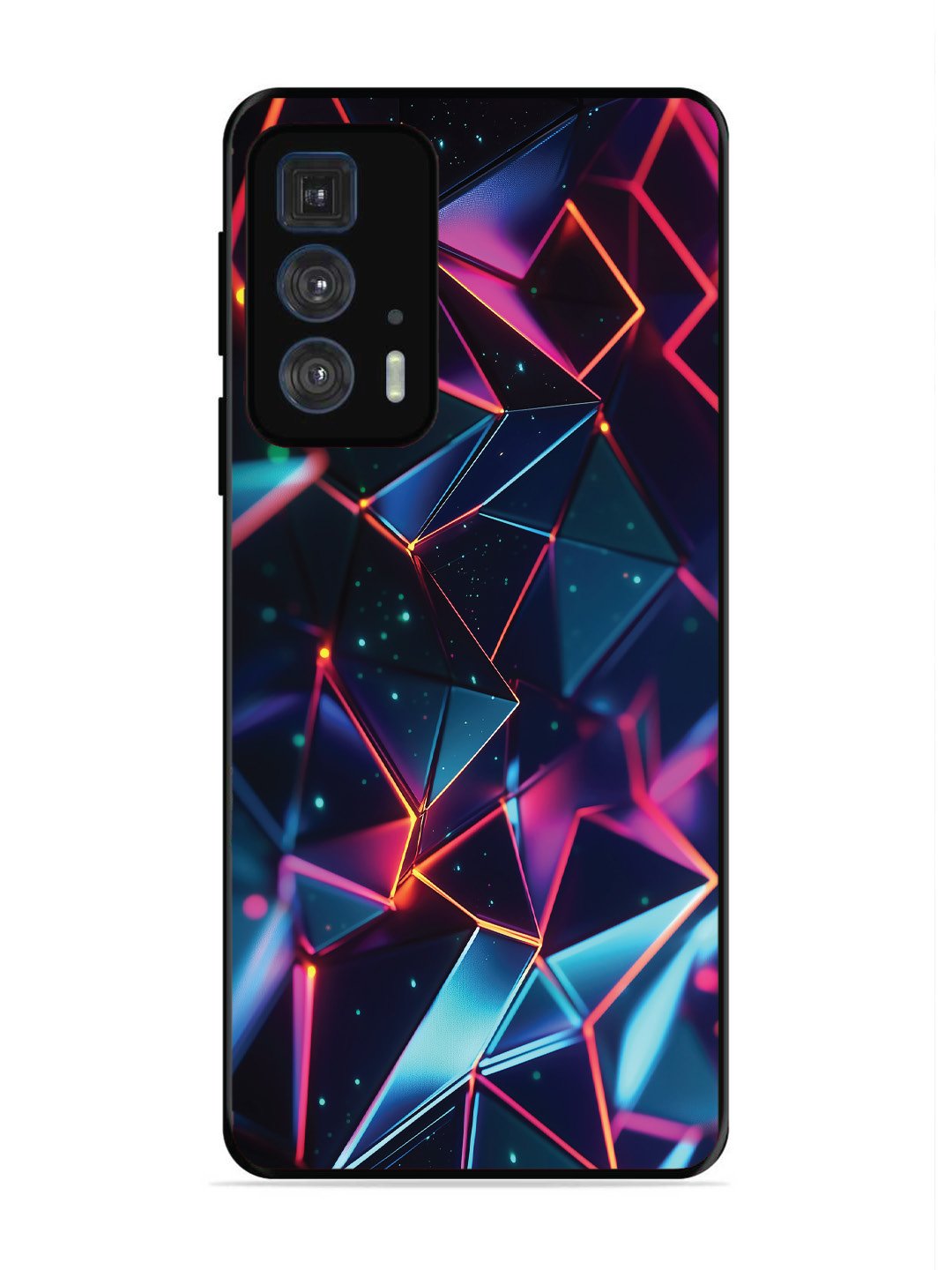 Motorola Edge 20 Pro 3D Abstract Polygon