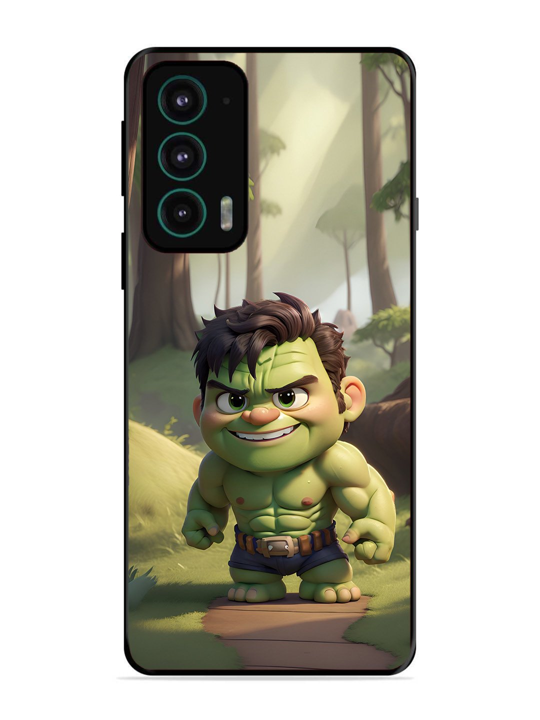 Motorola Edge 20 cute baby hulk