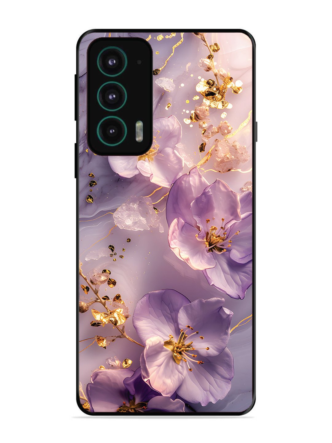 Motorola Edge 20 Orchid with Golden Safron