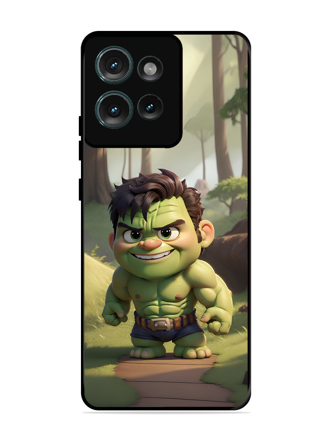 Motorola Edge 50 cute baby hulk