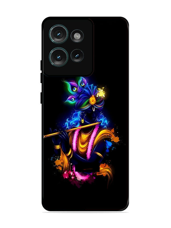 Motorola Edge 50 Krishna Playing Flute