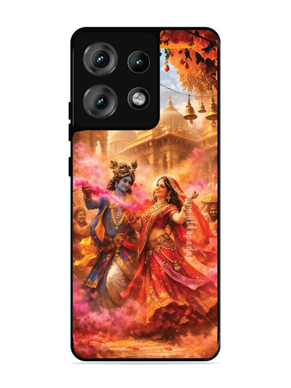 Motorola Edge 50 Pro Radha Krishna Playing Holi