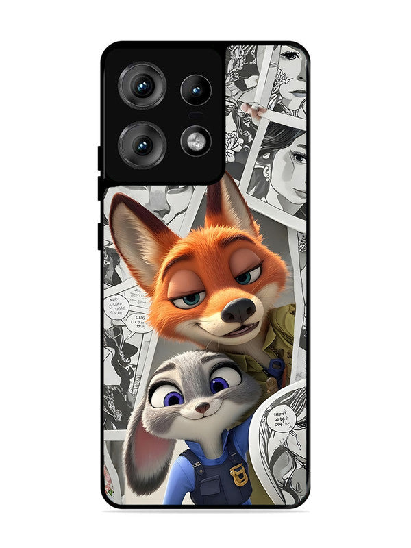 Motorola Edge 50 Pro Cute Nick wilde and judy hopps