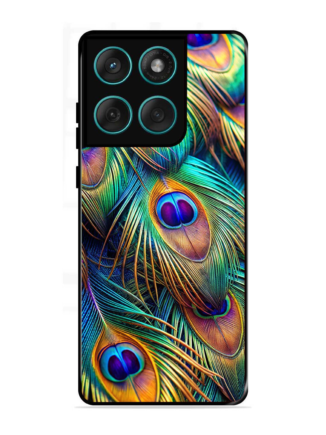 Motorola Edge 60 Fusion peacock feather