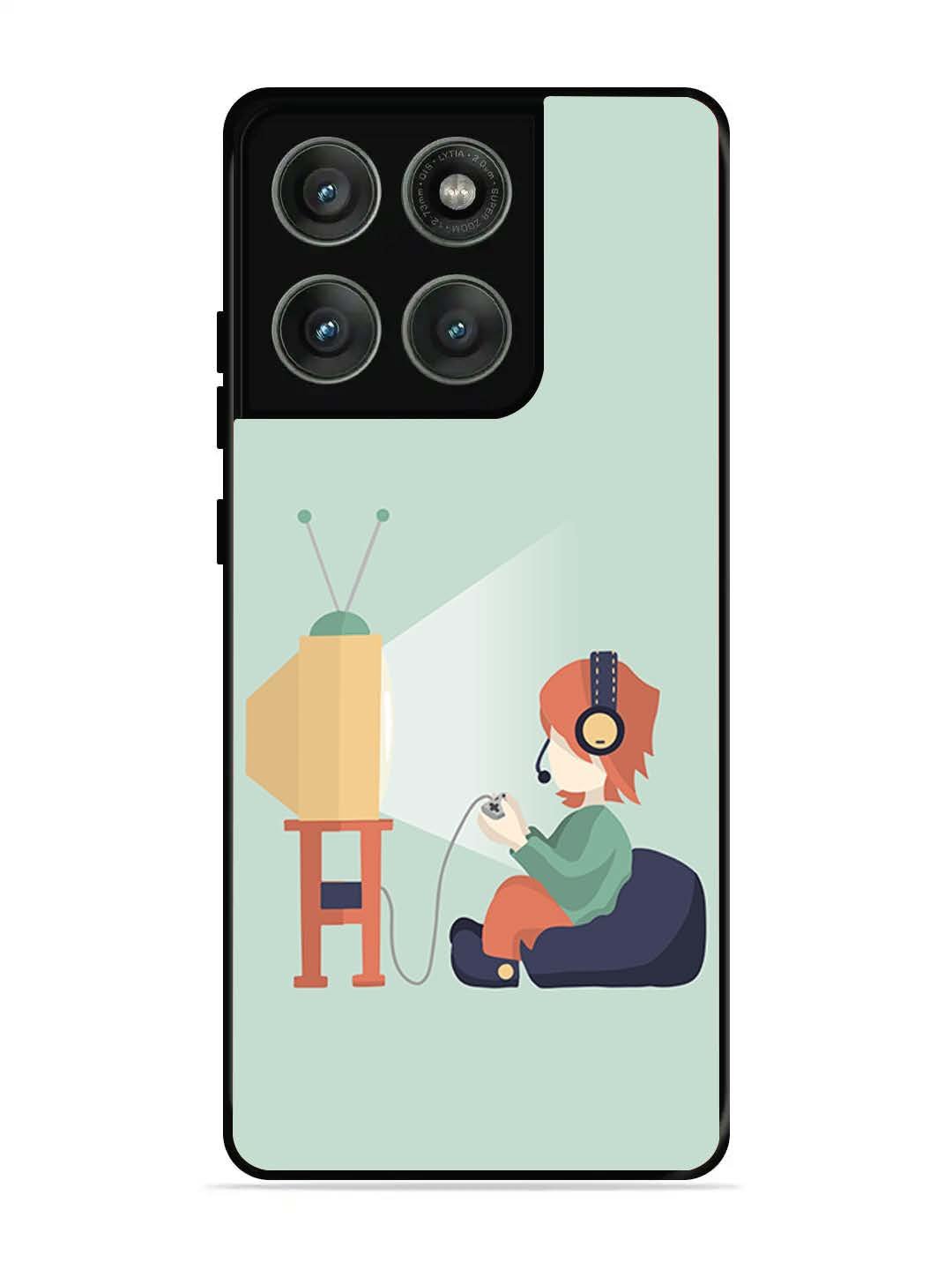 Motorola Edge 60 Pro 5G Kid Playing Game