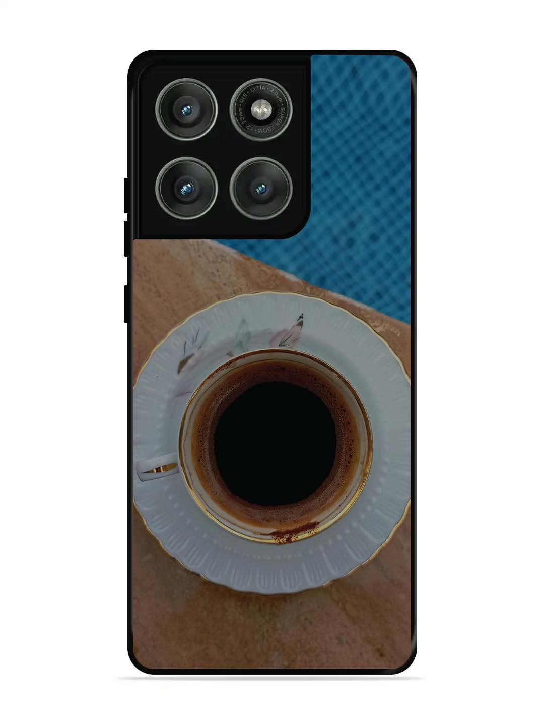Motorola Edge 60 Pro 5G Black Tea Cup Saucer
