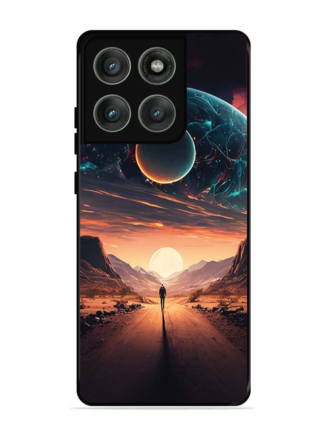 Motorola Edge 60 Pro 5G Sunset with space scene