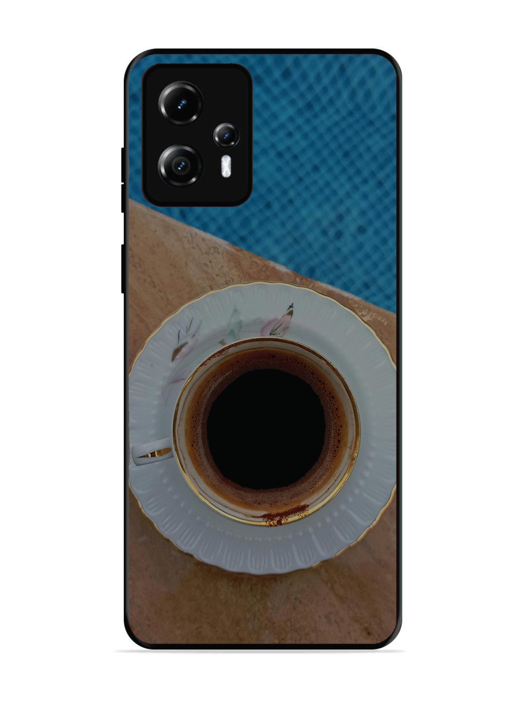 Motorola Moto G13 Black Tea Cup Saucer