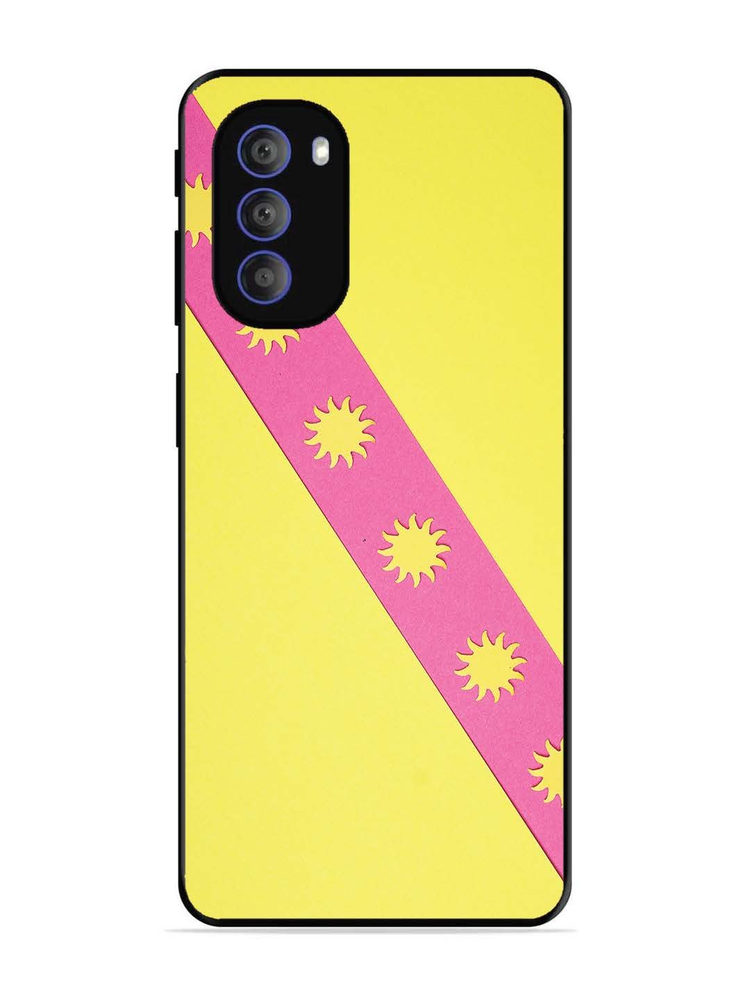Motorola Moto G51 5G Pick Strip on Yellow Colour