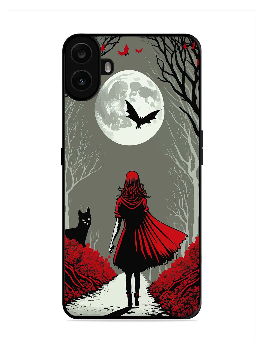 Nothing CMF Phone 1 Scarlet Girl in Red Forest