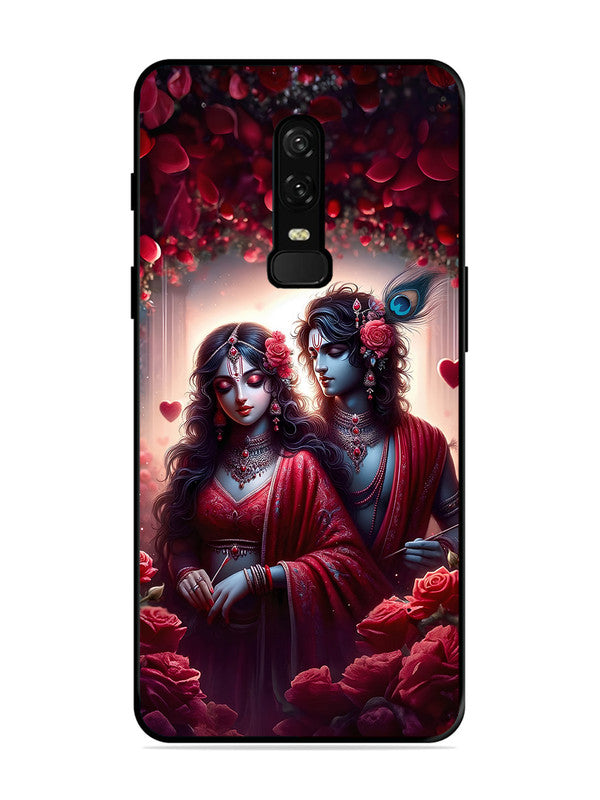 OnePlus 6 Couples in Red theme like Radha Krishna