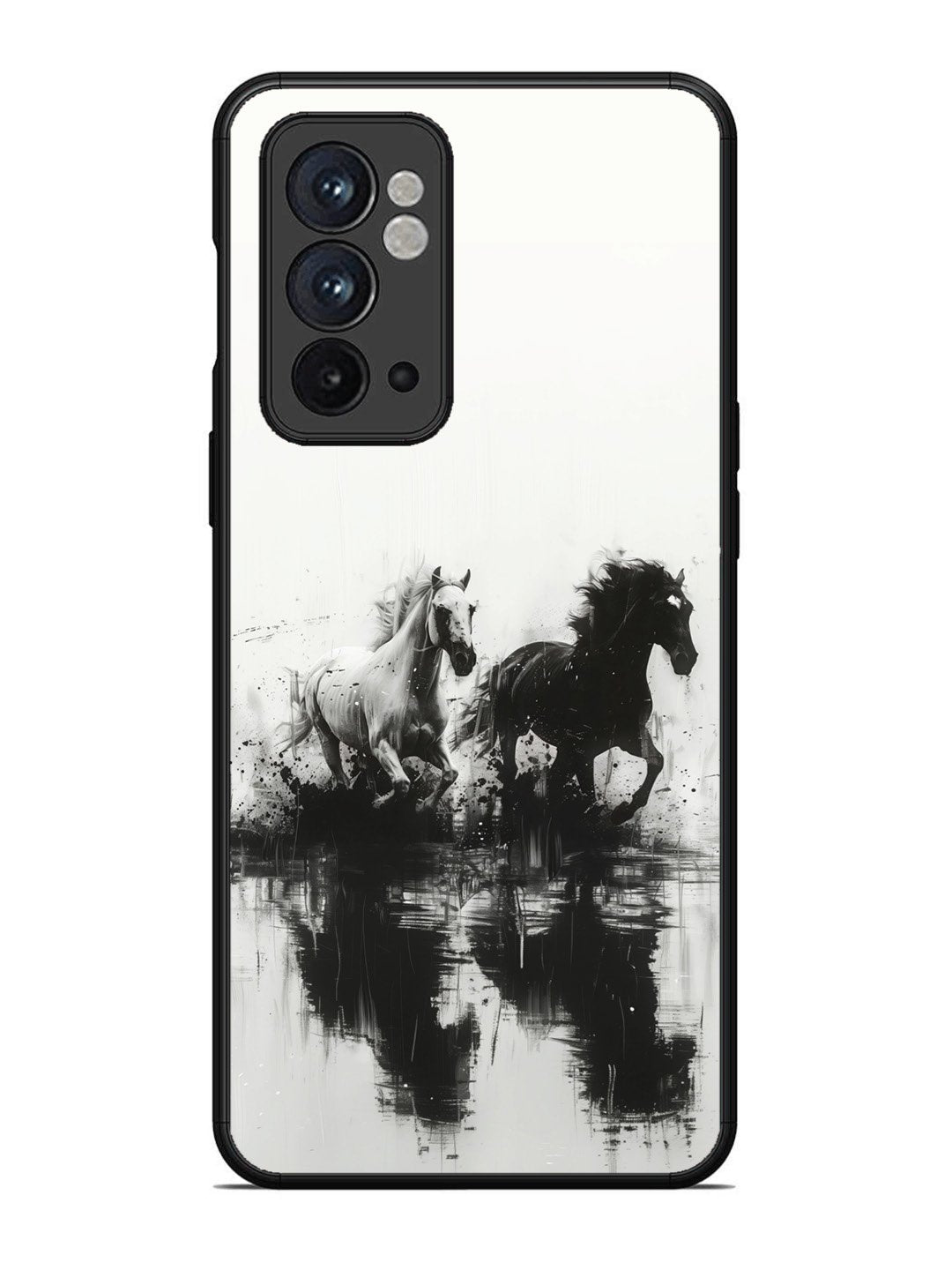 OnePlus 9RT Black & White Horse