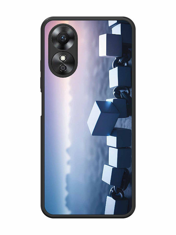 Oppo A17 Minimalist Blockchain Cube Chain