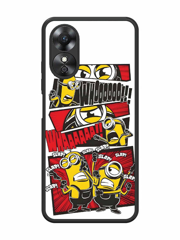 Oppo A17 Minions Comic Panel Action