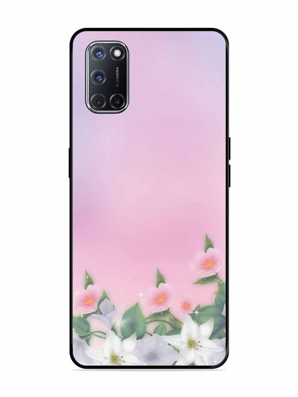 Oppo A52 Pink Floral Elegance