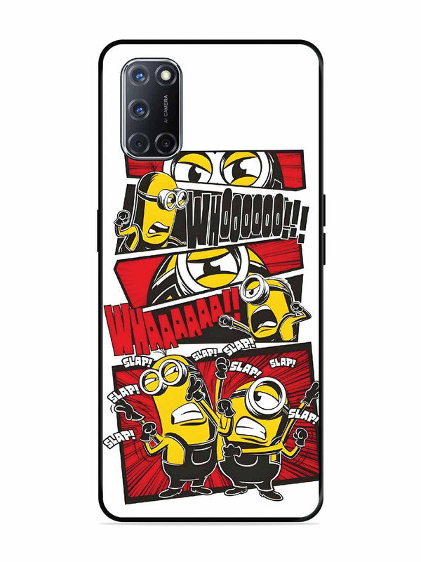 Oppo A52 Minions Comic Panel Action