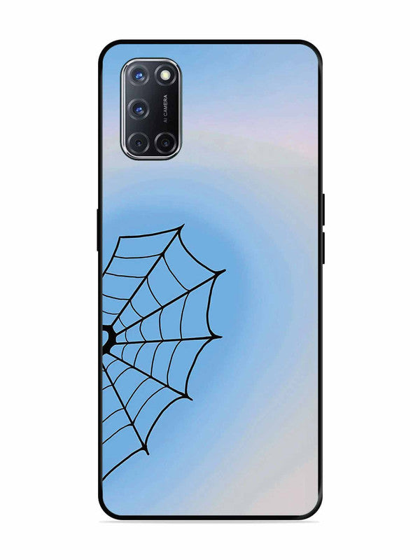 Oppo A52 Spider Web Heart for Boys