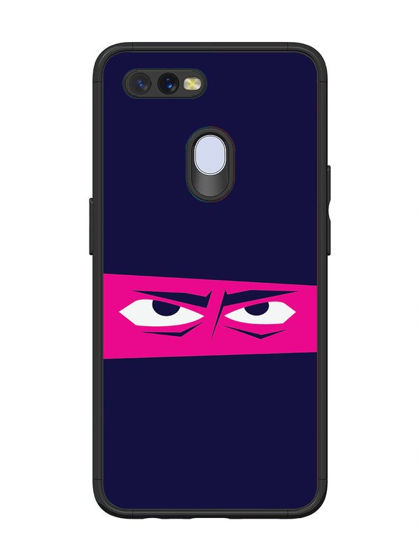 Oppo A7 Eyes On Pink