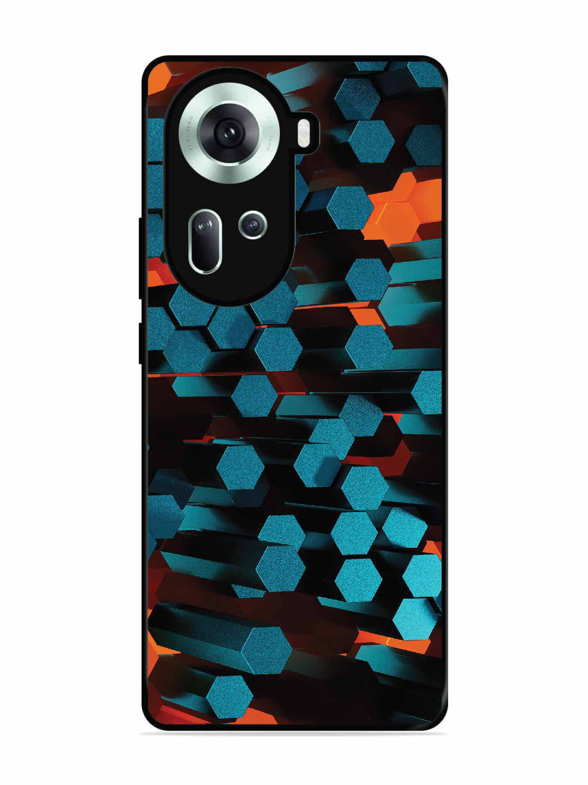 Oppo RENO 11 5G Hexagon 3D Abstract