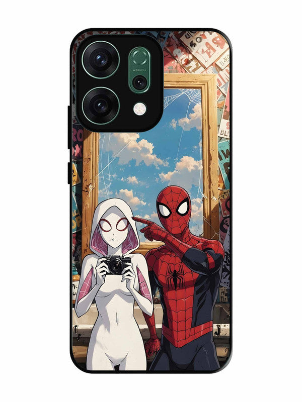 Oppo RENO 14 5G Spiderman and Spiderwoman