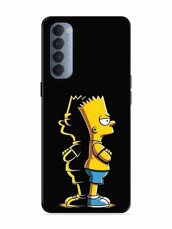 Oppo RENO 4 Pro Bart Simpson Shadow Edge